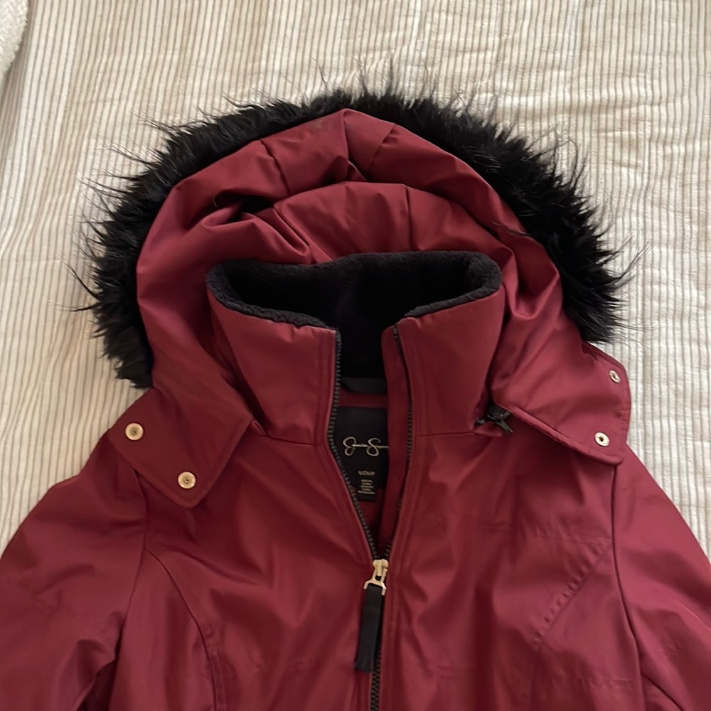 Winter Coat with Removable Hood